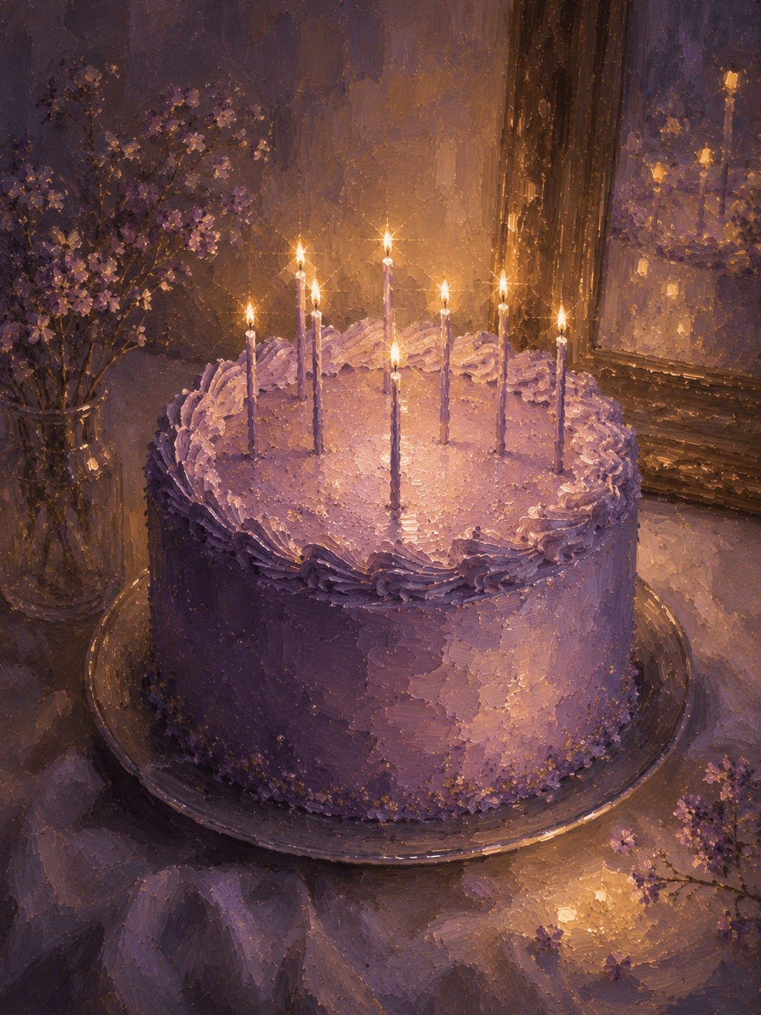 Wishing cake