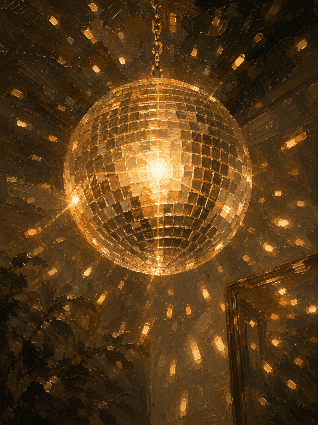 So Golden Mirrorball